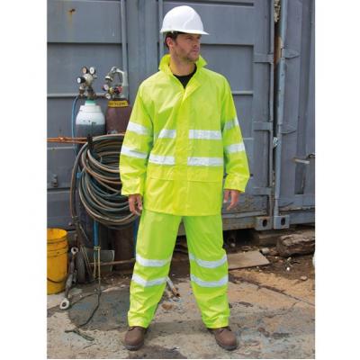 Image of High-viz Waterproof Suit