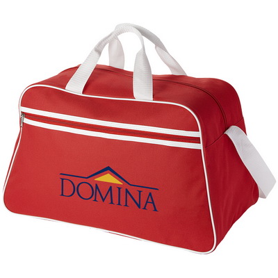 Image of San Jose 2-stripe sports duffel bag