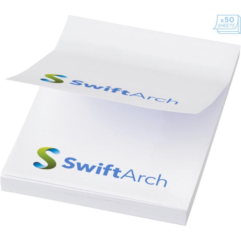 Image of Sticky-Mate® A8 sticky notes 50x75 - 100 pages